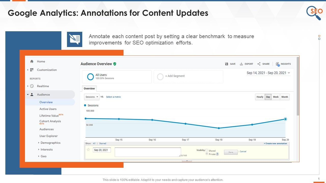 google analytics seo tool