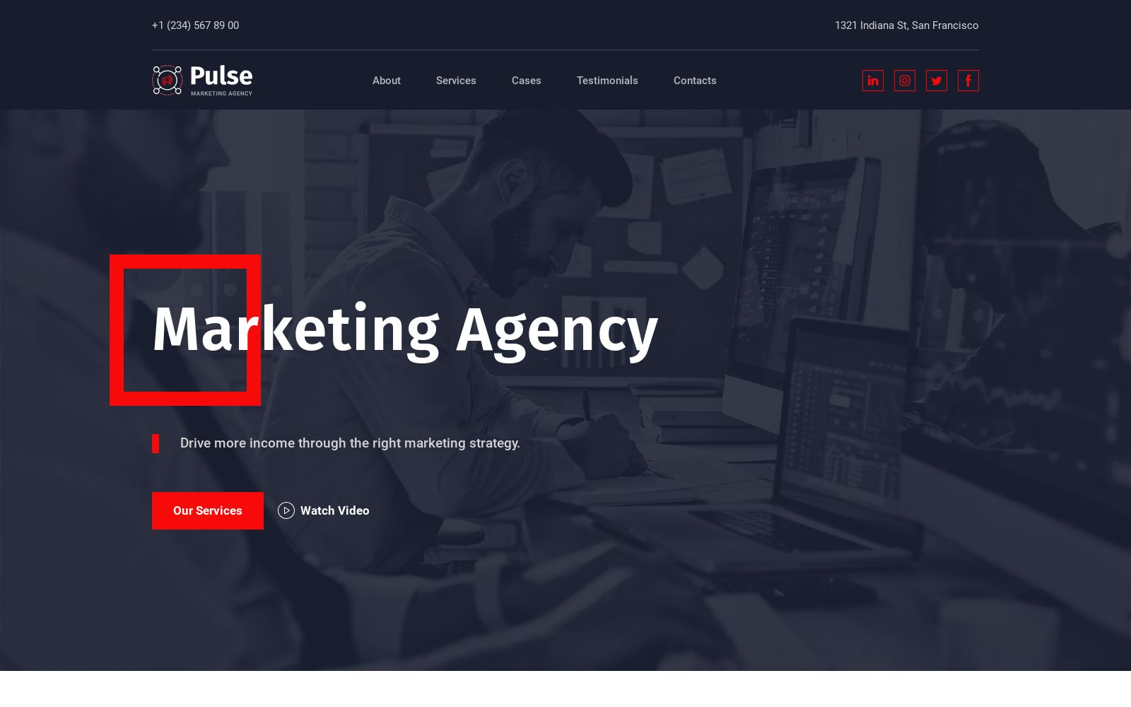 digital marketing agency website